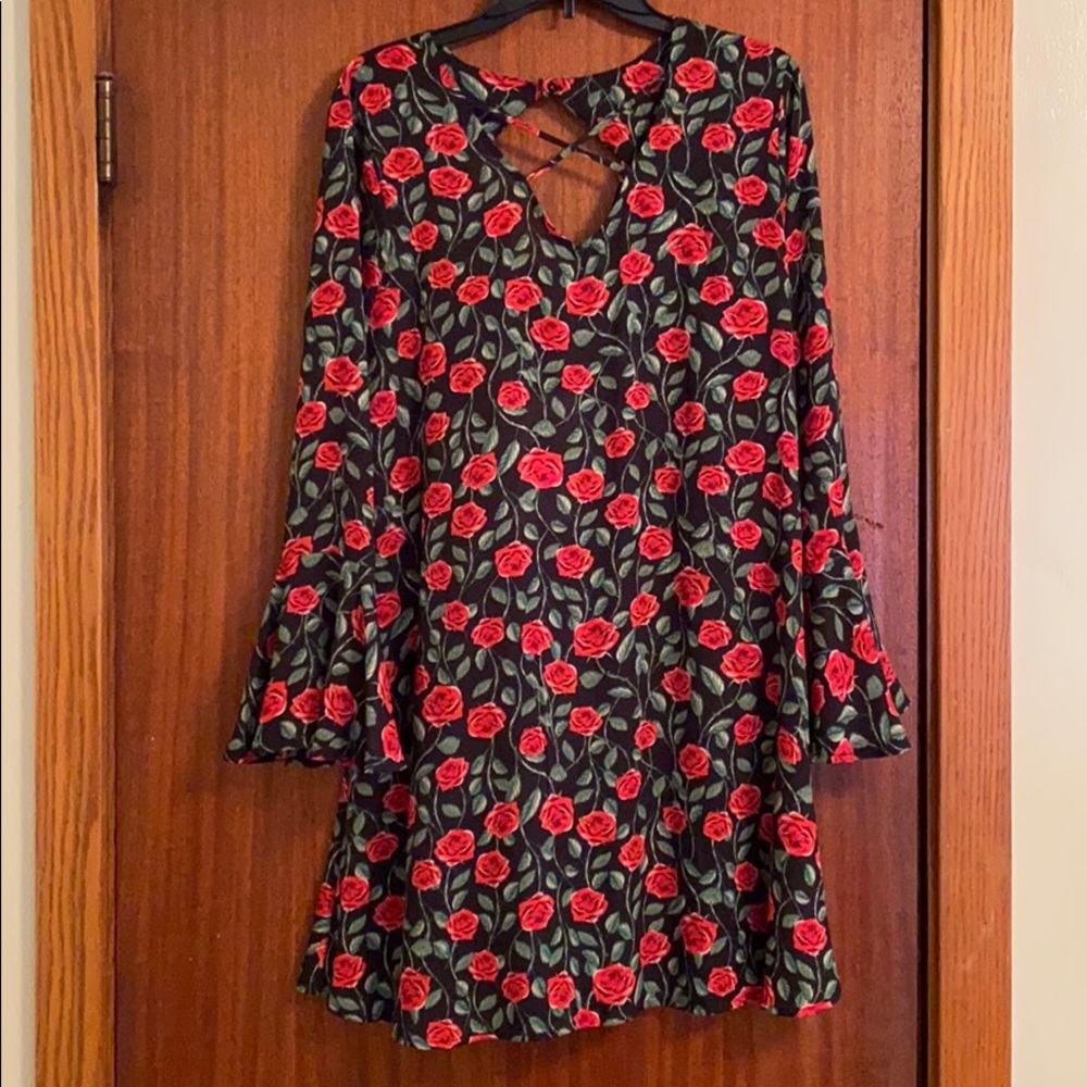 Sow White Rose Dress